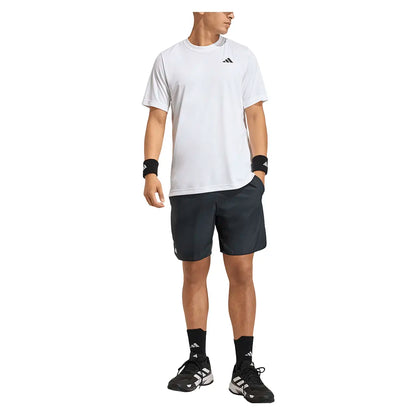 Men's Club Graphic 9 Inch Tennis Shorts Carbon