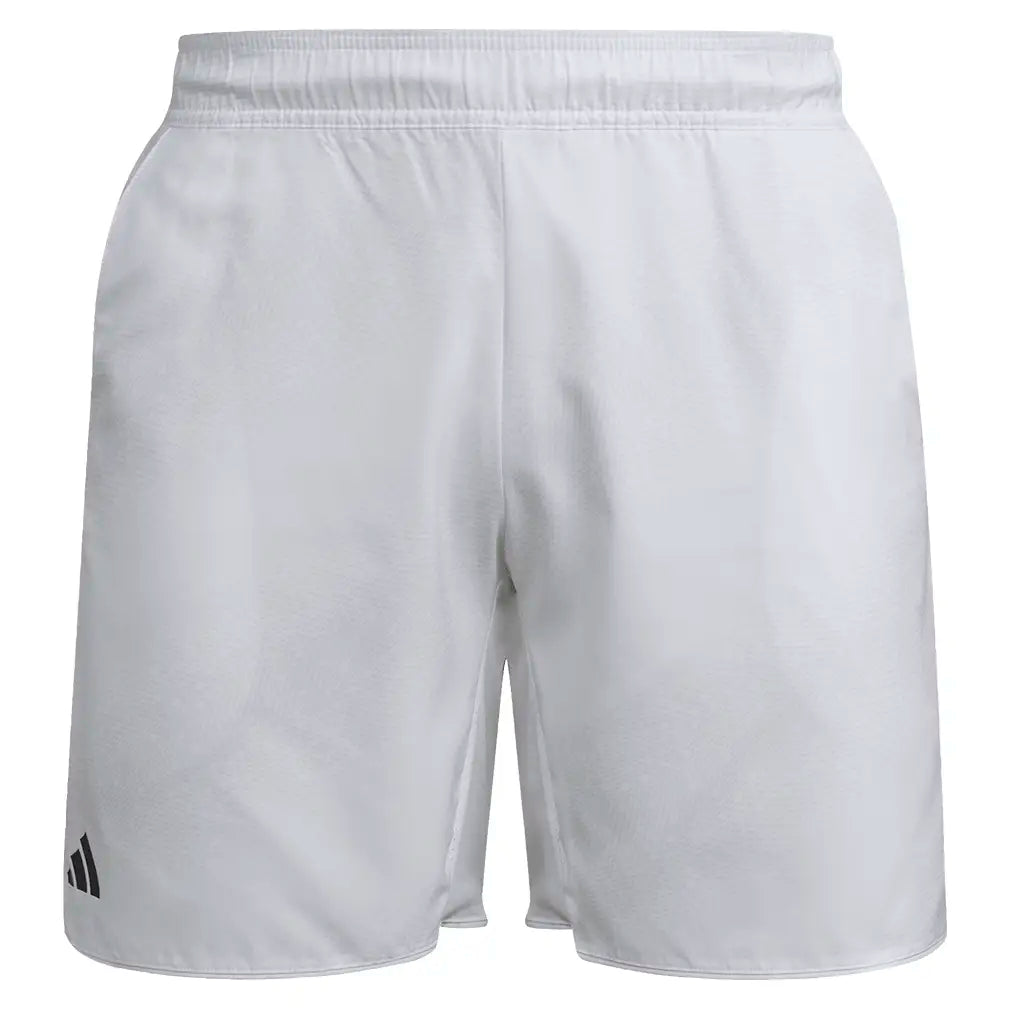 Men's Club Graphic 7 Inch Tennis Shorts White-Apparel-Adidas-JY9593-1.1-Tennis Express