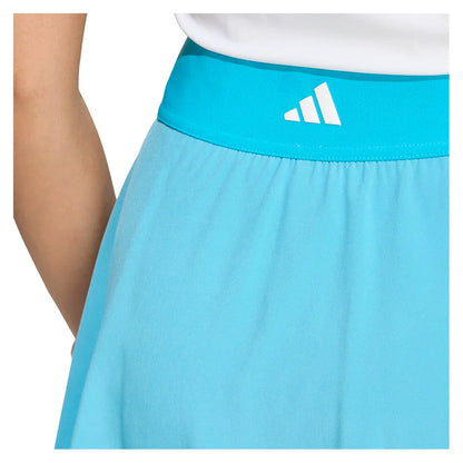 Women's Match Tennis Skort Signal Cyan