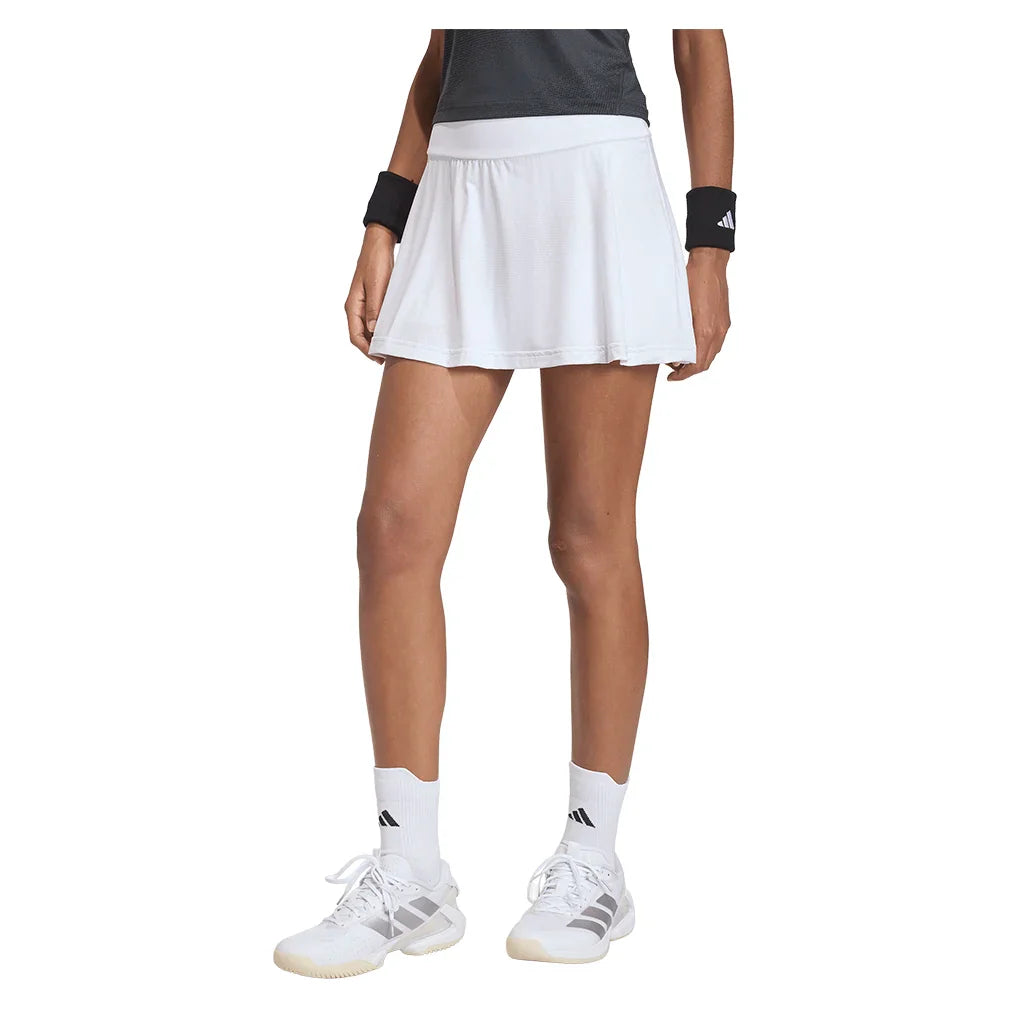 Women's Club Graph Tennis Skort White