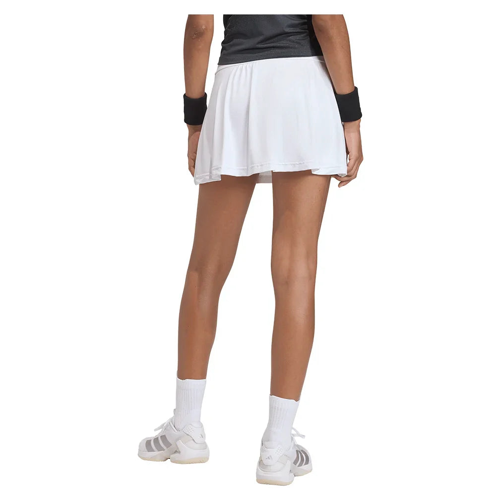 Women's Club Graph Tennis Skort White
