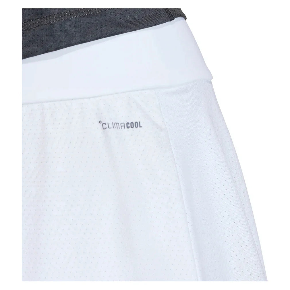 Women's Club Graph Tennis Skort White