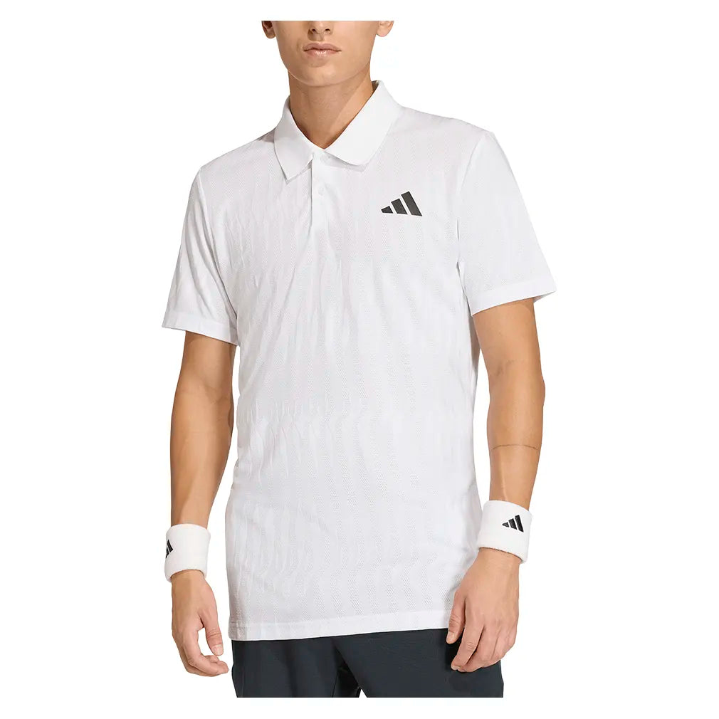 Men's Freelift Tennis Polo White