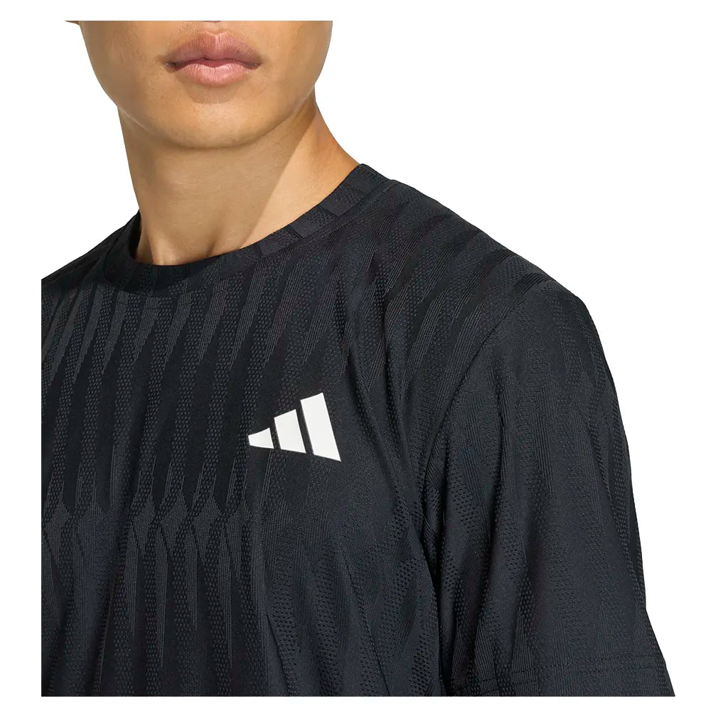 Men's Freelift Tennis Tee Black