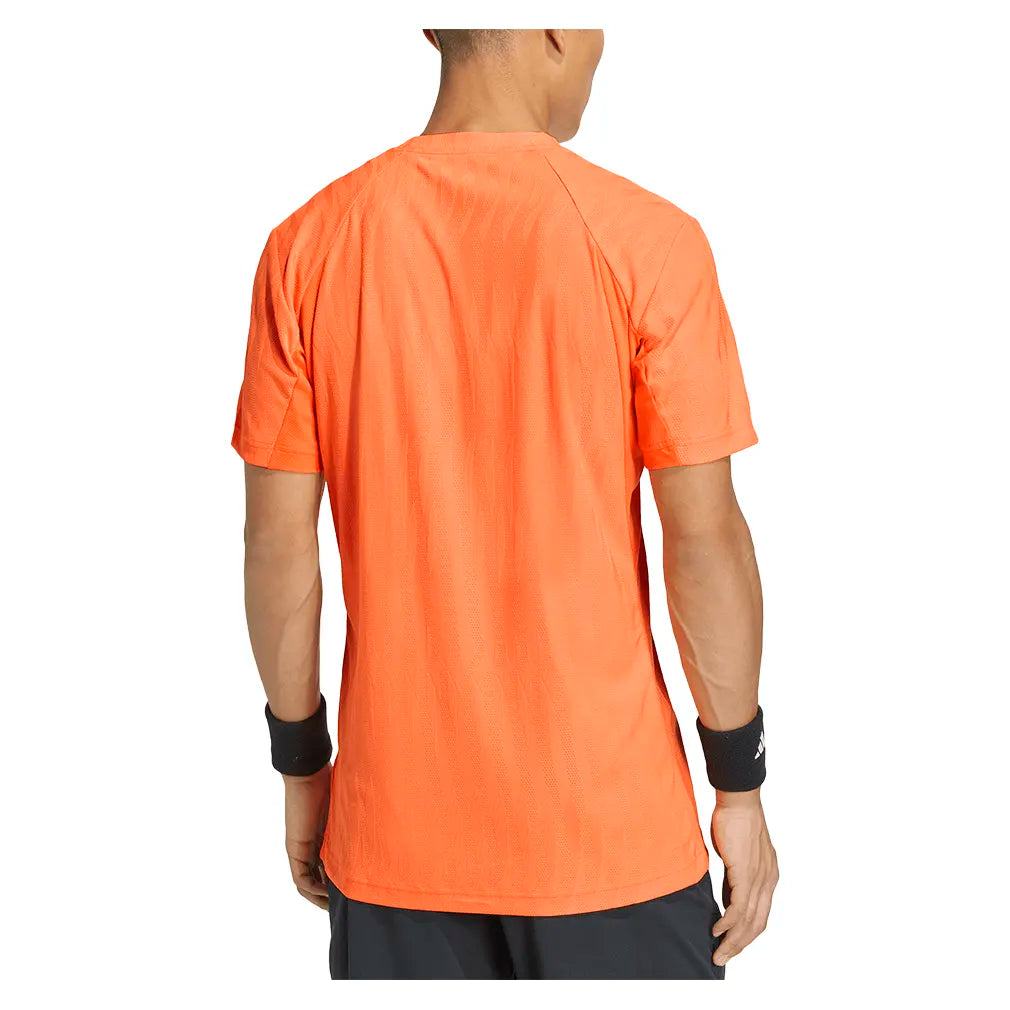 Men's Freelift Tennis Tee Pure Orange