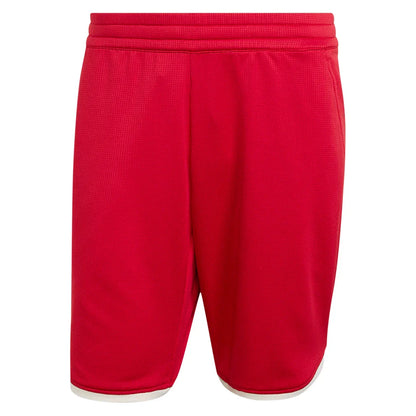 Men's Heritage 9 Inch Tennis Shorts Power Red-Apparel-Adidas-KA5901_1-Tennis Express