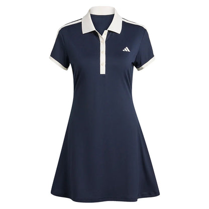 Women's Heritage Tennis Dress Legend Ink-Apparel-Adidas-KB1428_1-Tennis Express