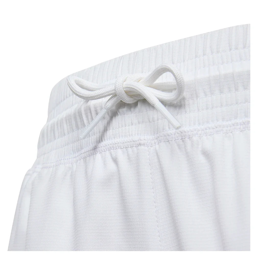 Girls' Club Tennis Short White