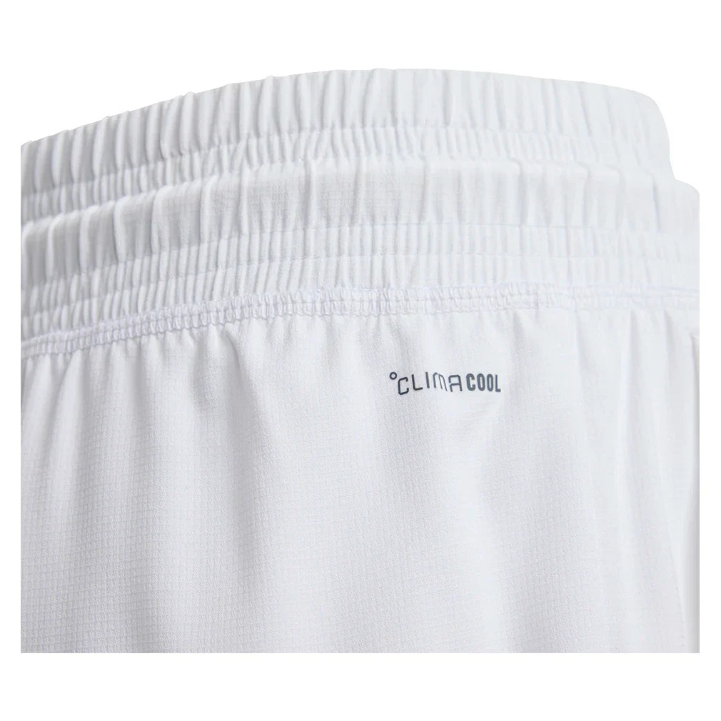 Girls' Club Tennis Short White