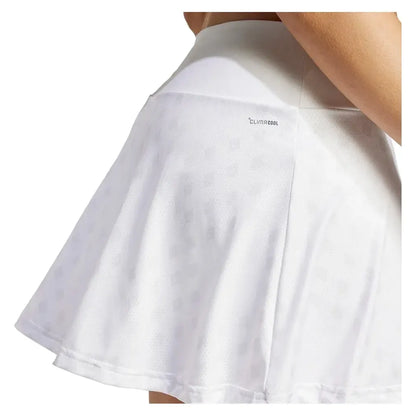 Women's Club Graphic Tennis Skort White and Dash Grey