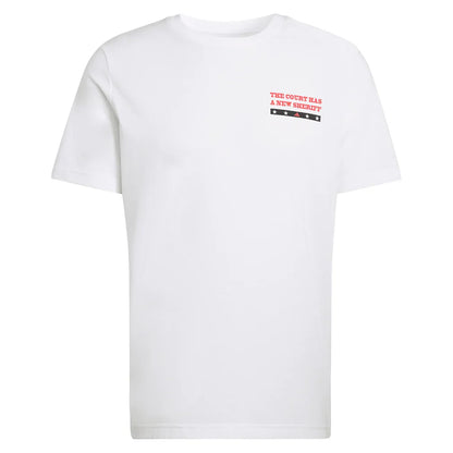 Men's Padel Wanted Graphic Tennis Tee White-Apparel-Adidas-KB9433_1-676811Tennis Express