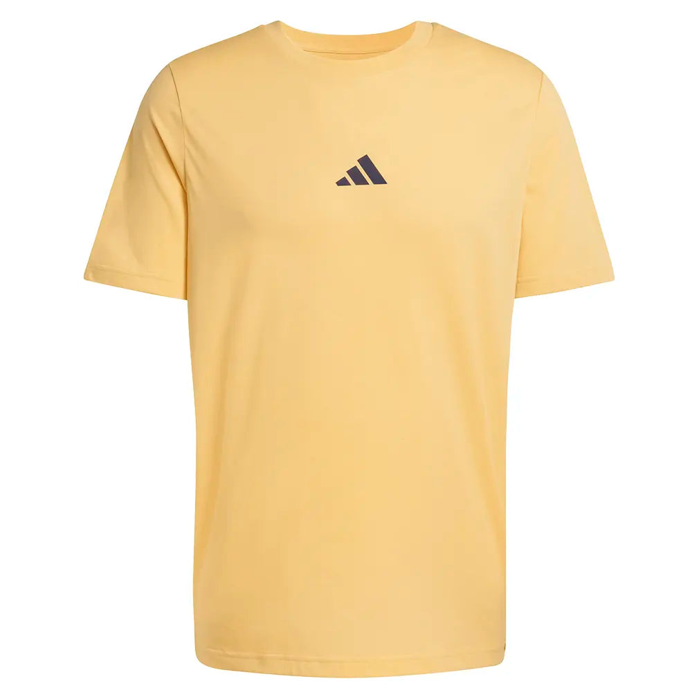 Men's Graphic Pickleball Tee Semi Impact Orange-Apparel-Adidas-KB9436-S26-1-Tennis Express