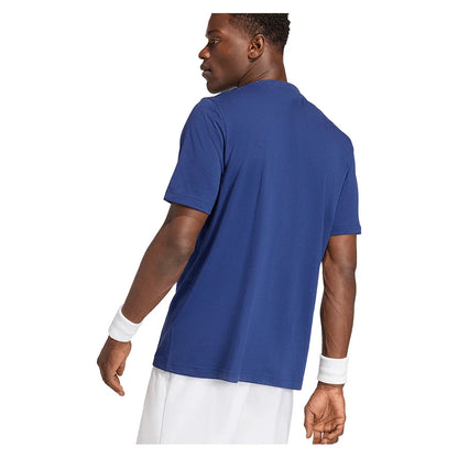 Men's Heritage Graphic Tennis Top Dark Blue