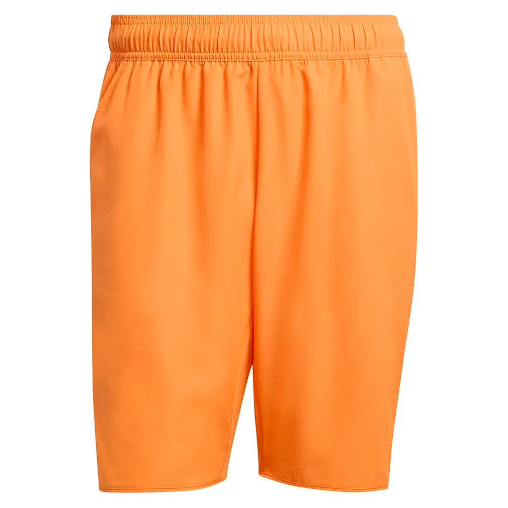 Men's Club 9 Inch Tennis Short Pure Orange-Apparel-Adidas-KB9734-1-Tennis Express