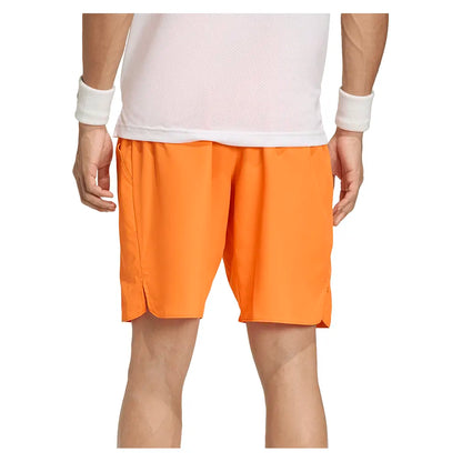 Men's Club 7 Inch Tennis Short Pure Orange