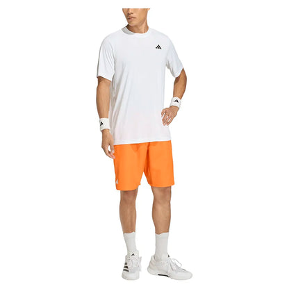 Men's Club 7 Inch Tennis Short Pure Orange