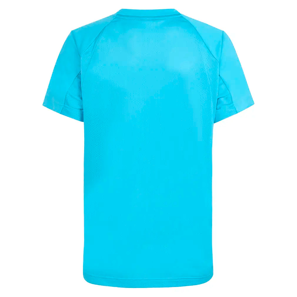 Boys' Club Tennis Tee Signal Cyan