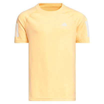 Girls' Club Tennis Tee Ice Tangerine-Apparel-Adidas-KC5523-S26-Tennis Express