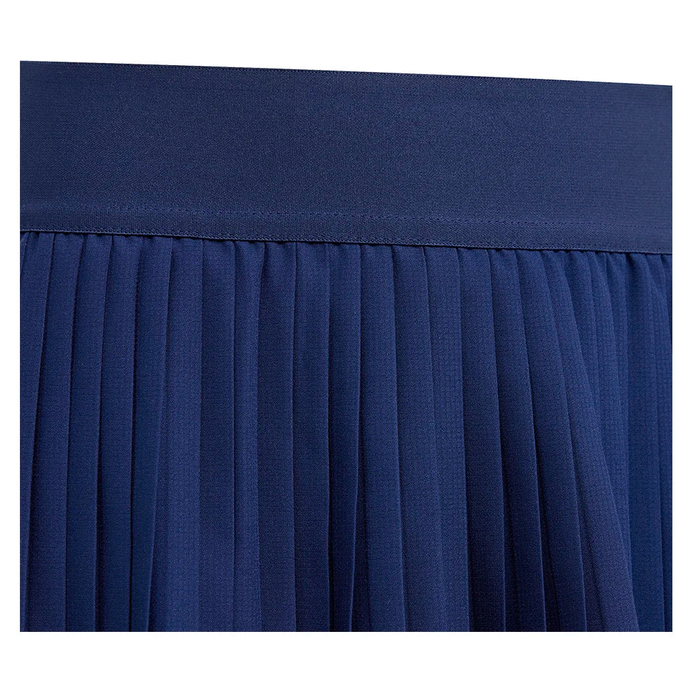 Girls' Club Pleat Tennis Skort Dark Blue