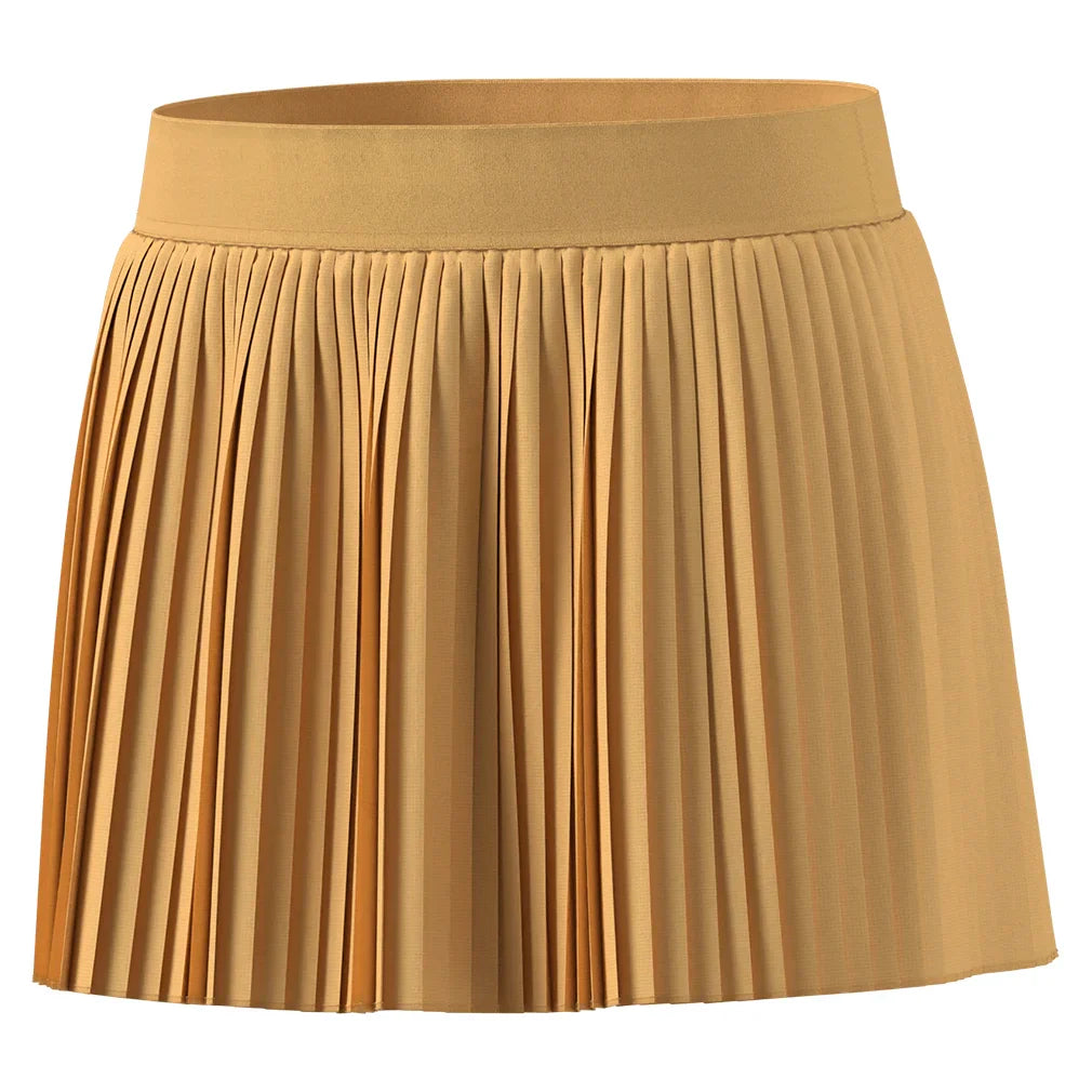 Women's Club Pleat Tennis Skort Ice Tangerine-Apparel-Adidas-KC6352-S26-Tennis Express
