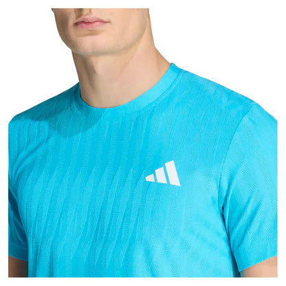 Men's Freelift Tennis Tee Signal Cyan