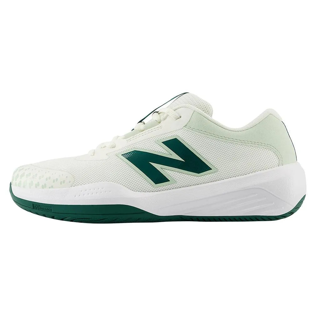 Juniors' 996v6 Tennis Shoes Sea Salt and Natural Mint