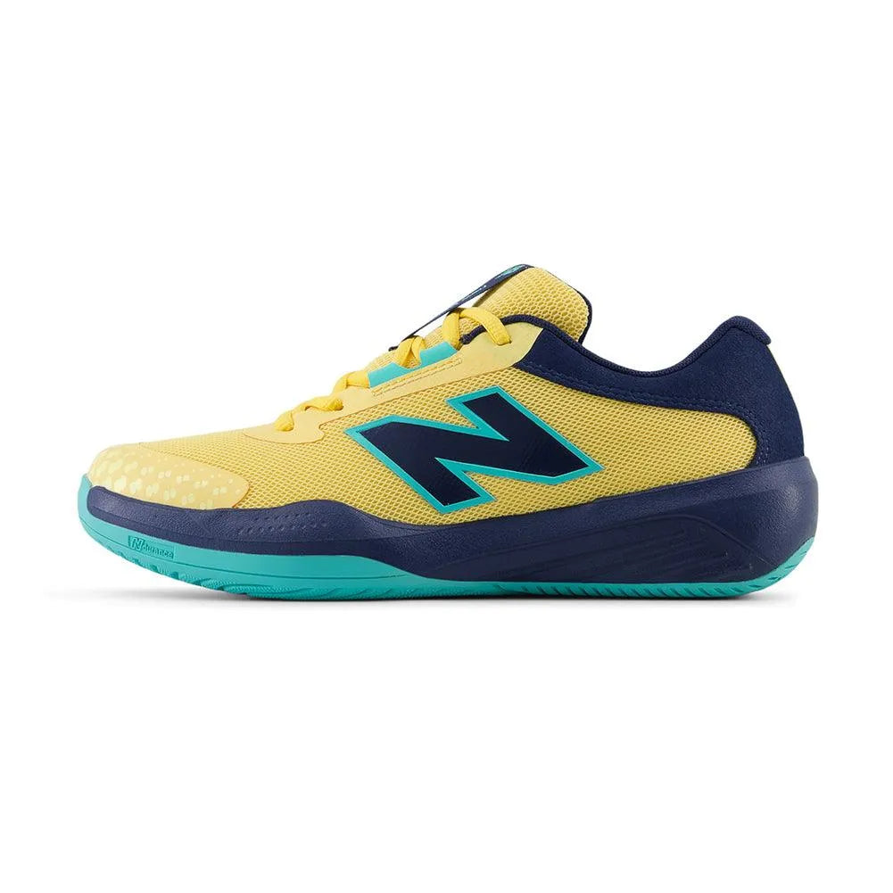 Juniors' 996v6 Tennis Shoes Clementine and Navy
