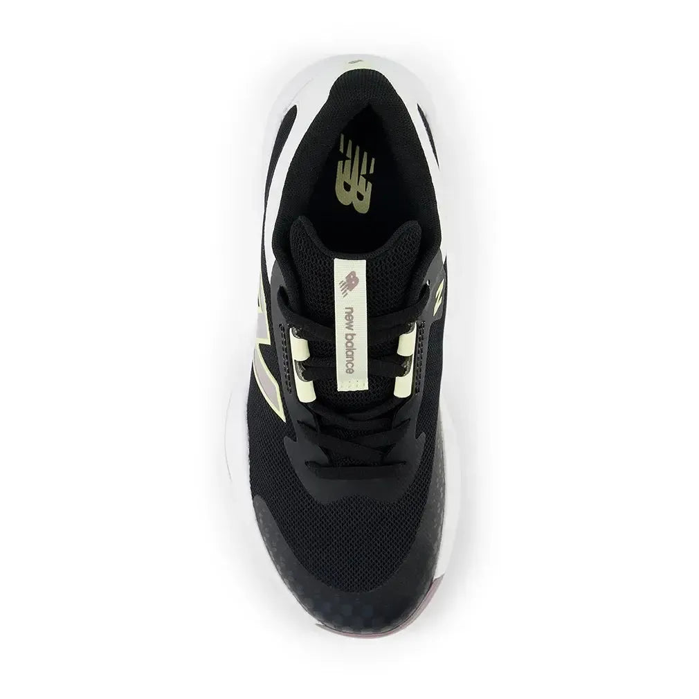 Juniors' 996v6 Tennis Shoes Black and White