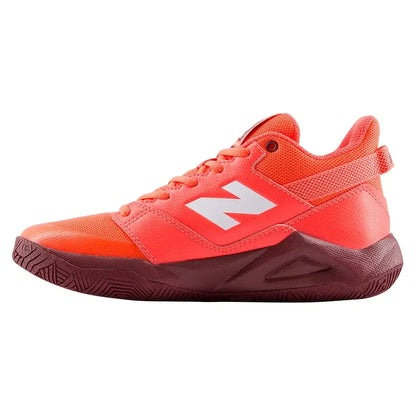 Juniors' Coco CG2 Tennis Shoes Urgent Red and Monarch Burgundy