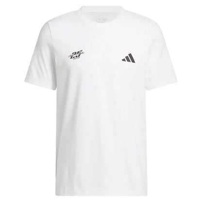 Men's Barricade Tennis T-Shirt White-Apparel-Adidas-KD1155_1-Tennis Express