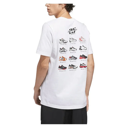 Men's Barricade Tennis T-Shirt White