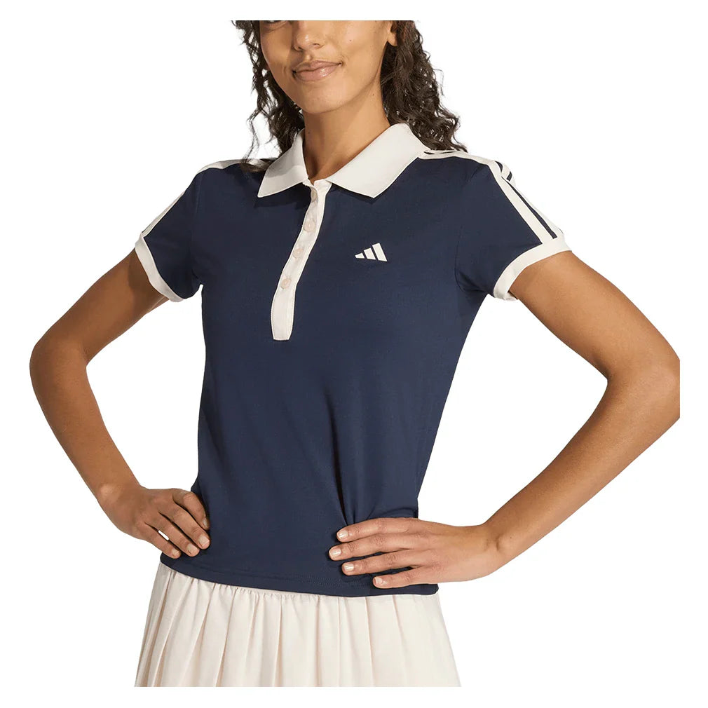 Women's Heritage Tennis Polo Legend Ink