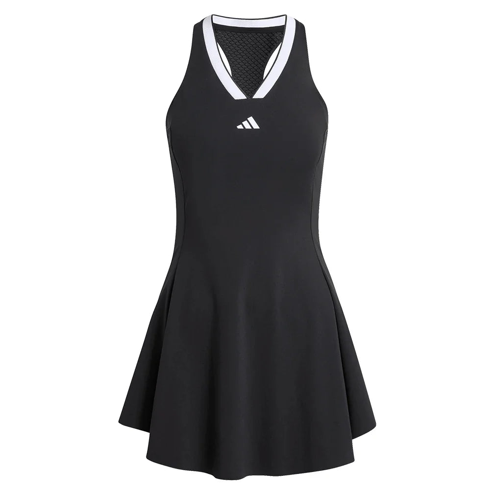 Women's Melbourne Pro Tennis Dress Black-Apparel-Adidas-KE6104-S26-1-673069Tennis Express