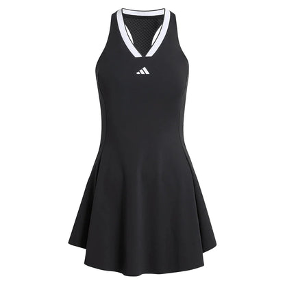 Women's Melbourne Pro Tennis Dress Black-Apparel-Adidas-KE6104-S26-1-673069Tennis Express