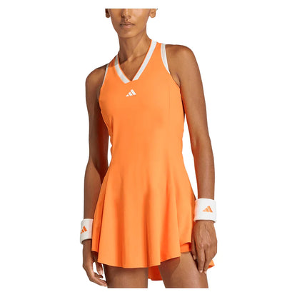 Women's Melbourne Pro Tennis Dress Pure Orange