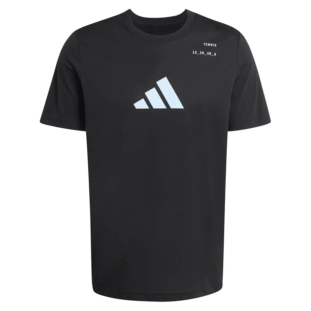 Men's Graphic Tennis Top Black-Apparel-Adidas-KE7260-S26-1_604007b9-b690-47ef-8664-67f6a081238d-Tennis Express