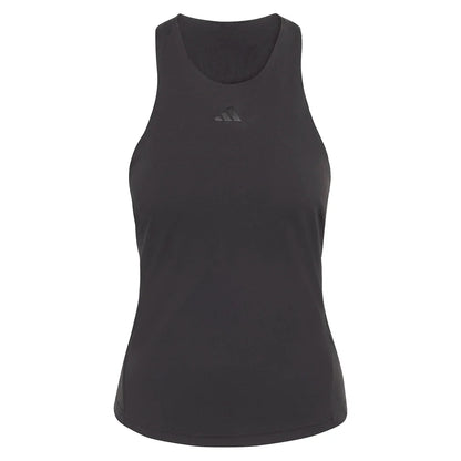 Women's Melbourne Y Tennis Tank Black-Apparel-Adidas-KE8864-S26-Tennis Express