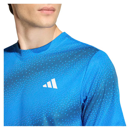 Men's Club Graphic Tennis Tee Glory Blue