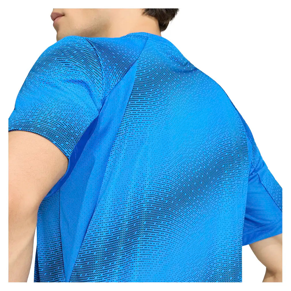 Men's Club Graphic Tennis Tee Glory Blue