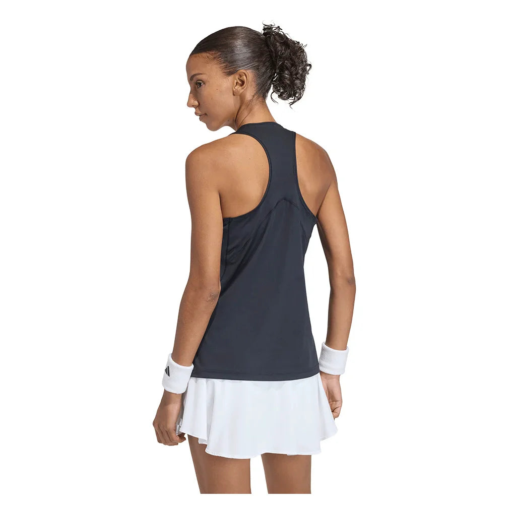 Women's Club Tennis Tank Black
