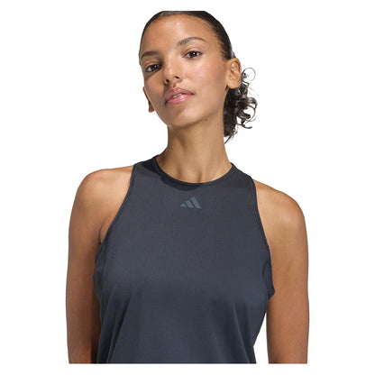 Women's Club Tennis Tank Black