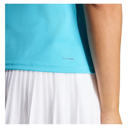 Women's Club Tennis Tank Signal Cyan