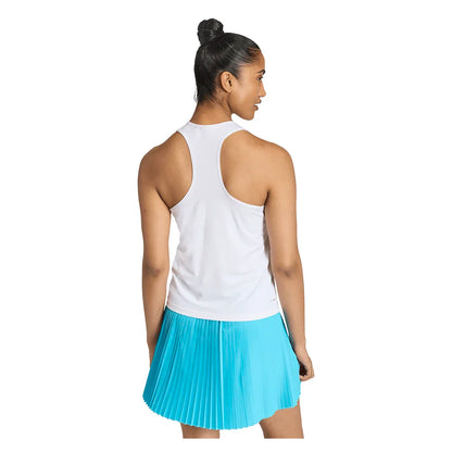 Women's Club V Tennis Tank White