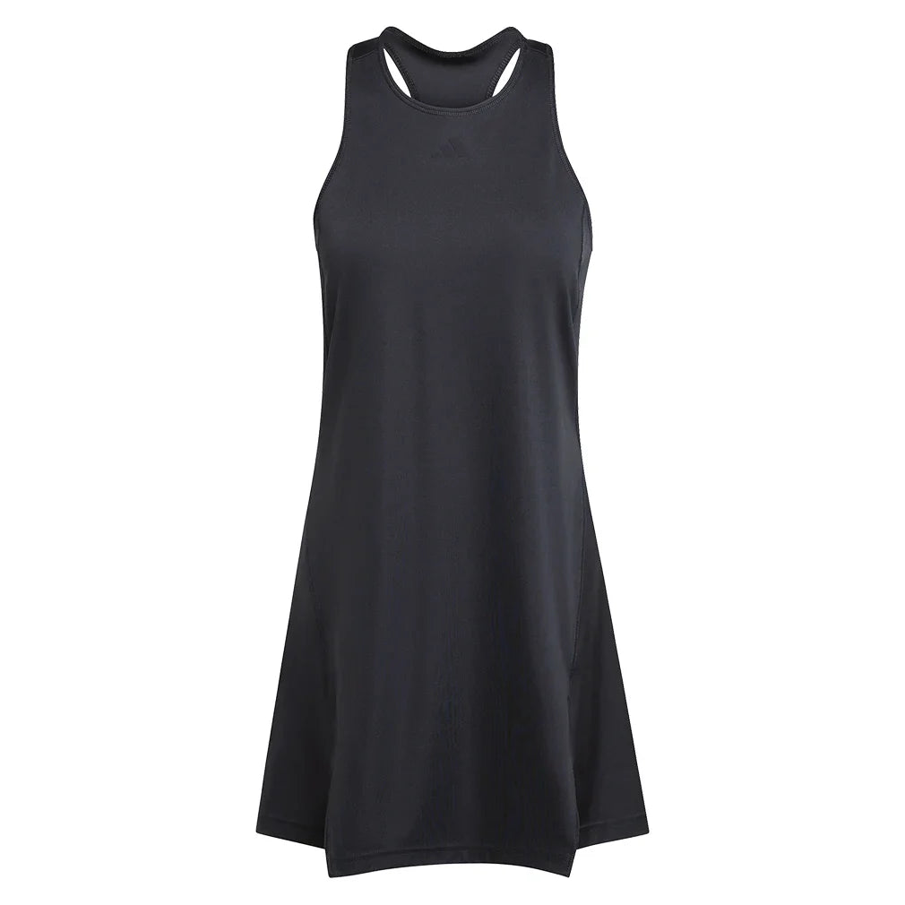 Women's Club Tennis Dress Black-Apparel-Adidas-KF0972-S26-1-[Sku]-Tennis Express