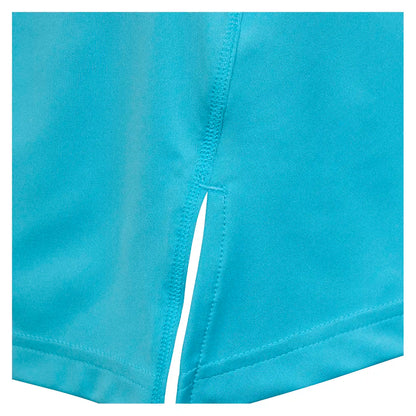 Girls' Club Tennis Dress Signal Cyan