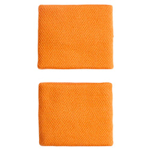 Tennis Wristbands S Pure Orange and White