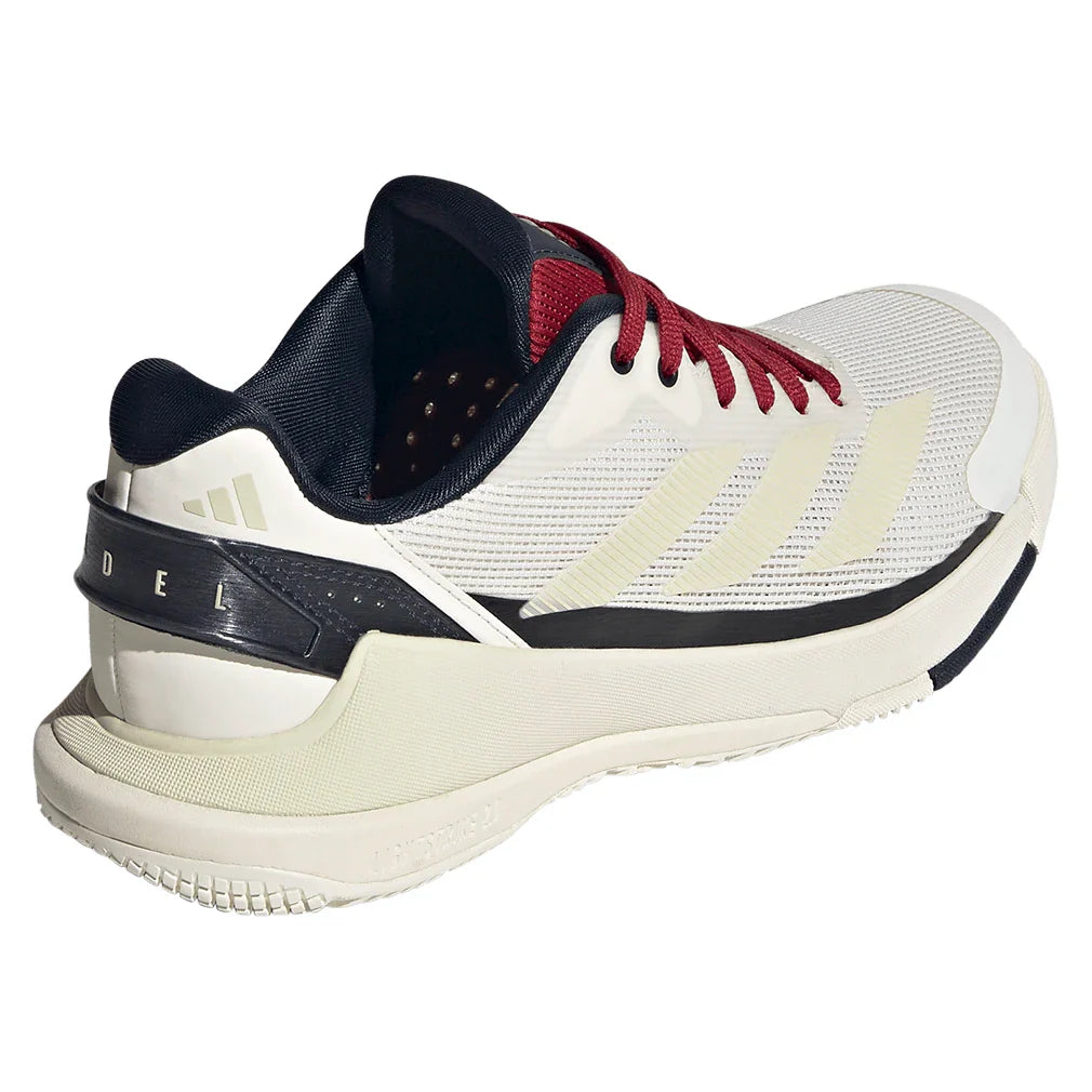 Women's Crazy Quick Padel Shoes Chalk White and Ice Gold Metallic