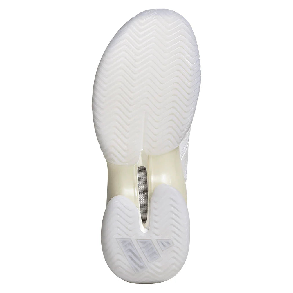 Women's Barricade 14 Tennis Shoes Core White and Zero Metallic
