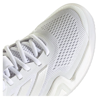 Women's Barricade 14 Tennis Shoes Core White and Zero Metallic