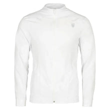 Men's Shield Tennis Jacket White-Apparel-K-Swiss-KMJ03-110B-1-Tennis Express